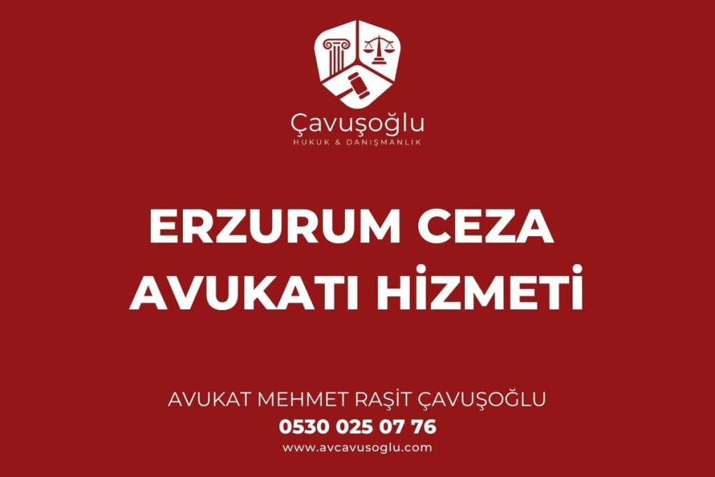 Erzurum En Iyi Ceza Avukati